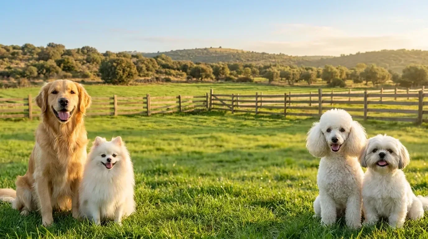 Puppies in the Village – Green and Sunny Rural Dog Campus